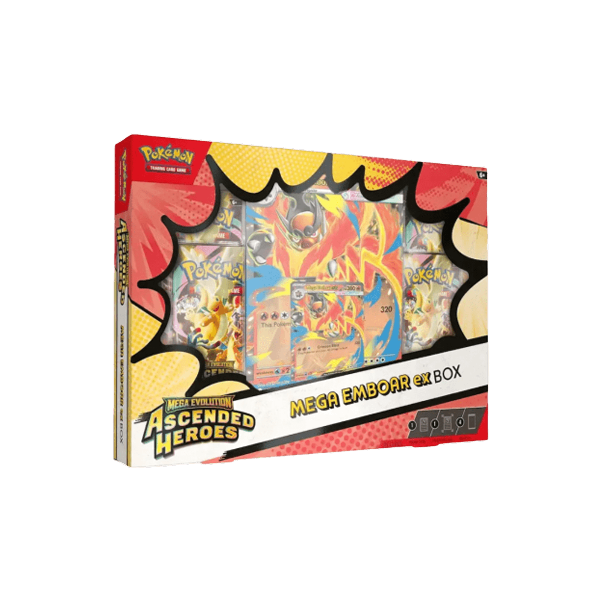 Pokemon TCG - Ascended Heroes Mega Emboar ex Box