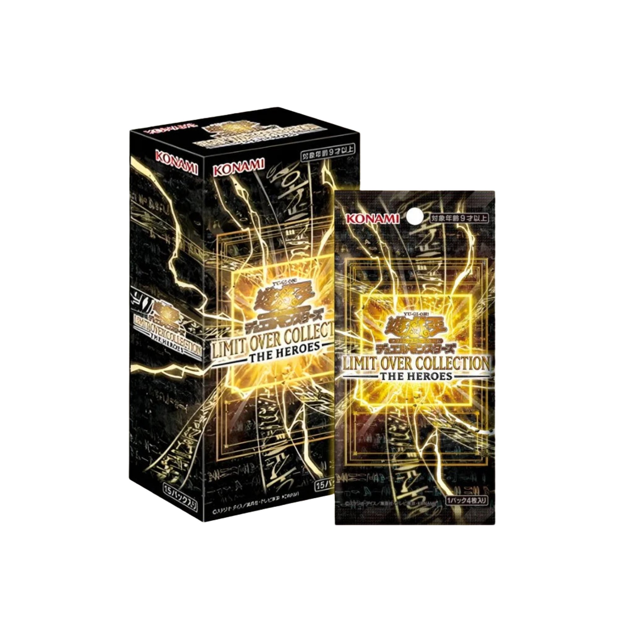 Yu-Gi-Oh TCG - Limit Over Collection THE HEROES Booster Box